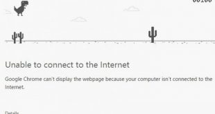 game dinosaurus saat google chrome offline