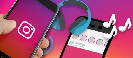 cara menambahkan musik instagram stories