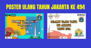 Poster Ulang Tahun Jakarta ke 494
