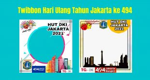 Twibbon Hari Ulang Tahun Jakarta ke 494
