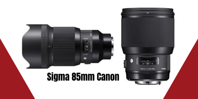 Sigma 85mm Canon