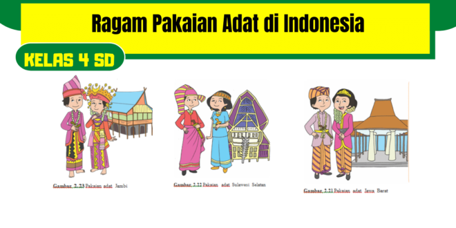 Ragam Pakaian Adat di Indonesia