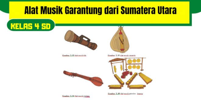 Alat Musik Garantung dari Sumatera Utara