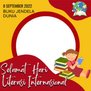 Twibbon Hari Literasi Internasional Tahun 2022