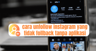 Cara Unfollow Instagram yang Tidak Follback