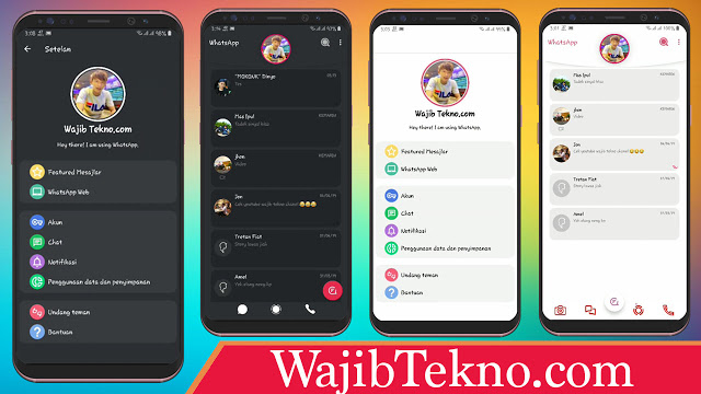 Download Tema Whatsapp Mod Iphone Icon IOS.xml Style Versi Terbaru Paling Keren 2019 1 teme whatsapp mod terbaru