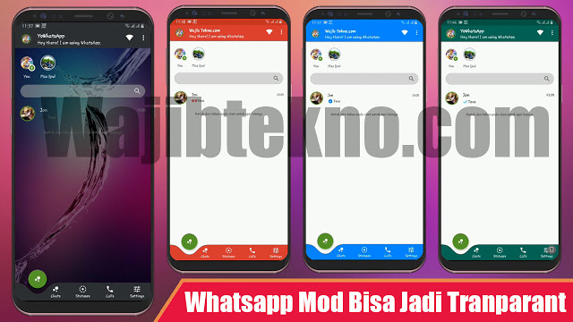 wajib tekno whatsapp transparnt