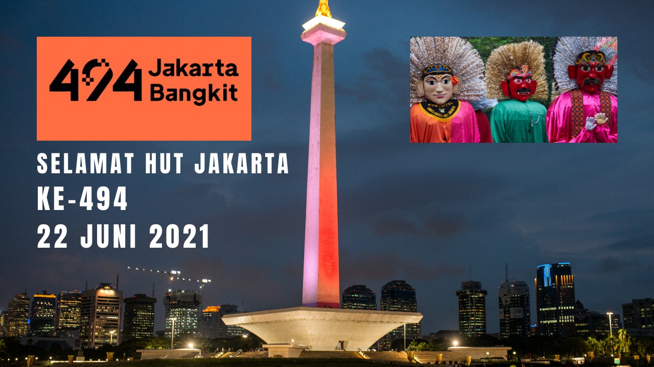 Kata-Kata Ucapan Selamat Hari Ulang Tahun Jakarta ke 494