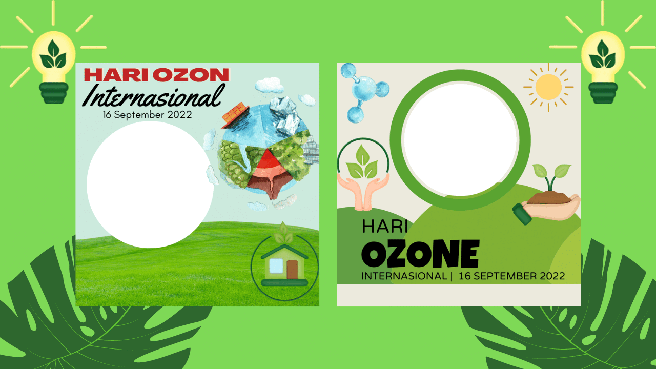 Twibbon Hari Perlindungan Lapisan Ozon 2022