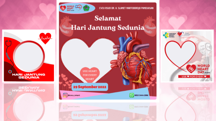 Twibbon Hari Jantung Sedunia Tahun 2022 