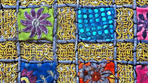 Karya Seni Aplikasi Benda Ditempel Dengan Cara Variasi 1 Karya Seni Aplikasi Benda Ditempel Dengan Cara