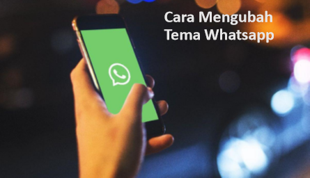 Cara mengubah tema whatsapp