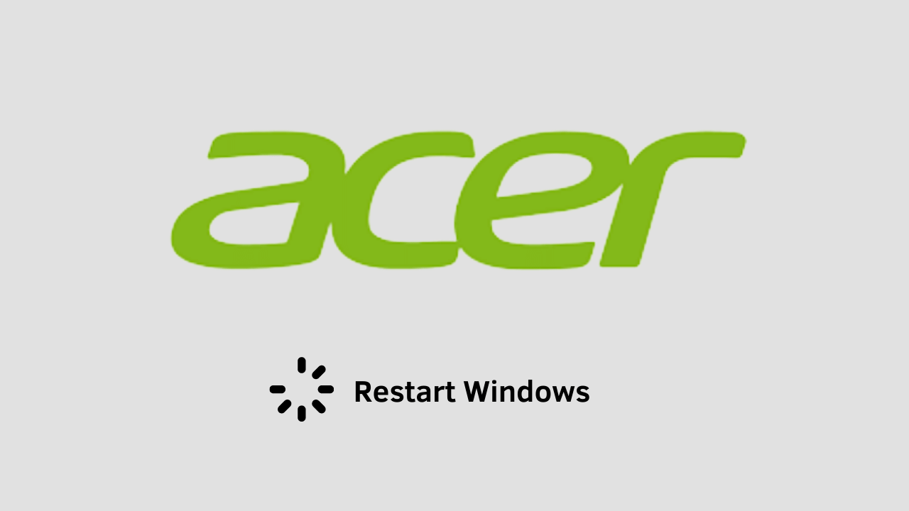 Cara Reset Laptop Acer