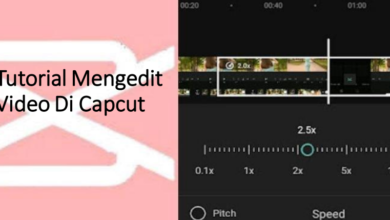 Tutorial mengedit video di aplikasi capcut