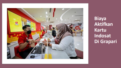 Biaya aktifkan kartu Indosat di grapari 