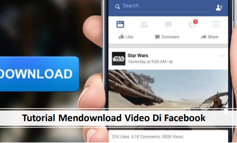 Tutorial mendownload video di facebook