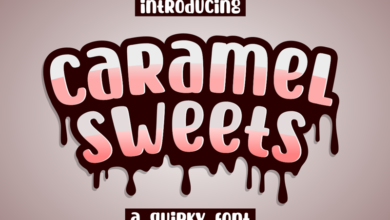 caramel sweets
