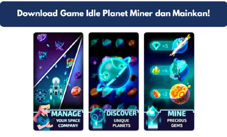 Game Idle Planet Miner